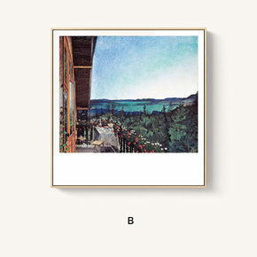 01 Modern Simplicity Idyllic Art Wall Decor Living Room Background Home Decor Painting