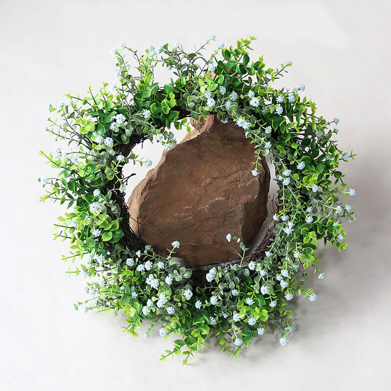 Eucaly Gypsophila Paniculata Rattan Simulated Greenery Garland Wall Decoration