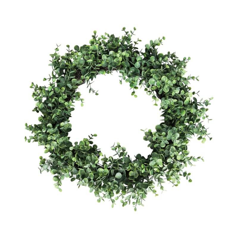 Eucaly Rattan Simulated Greenery Garland Wall Decoration