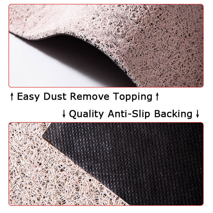 Poker Series (King And Queen) Dust Removal Doormat Entrance Non-slip Outdoor Floormat