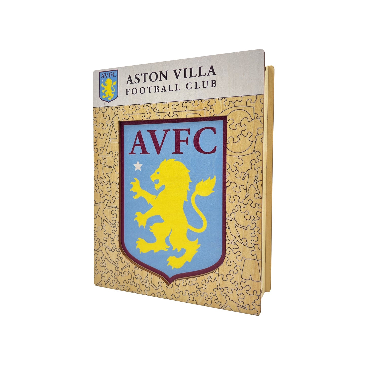 Aston Villa FC® Logo - Official Wooden Puzzle