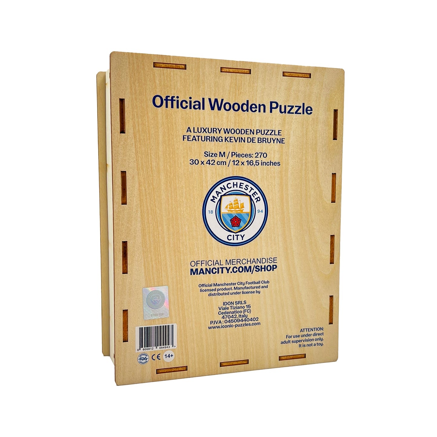 Kevin De Bruyne - Official Wooden Puzzle