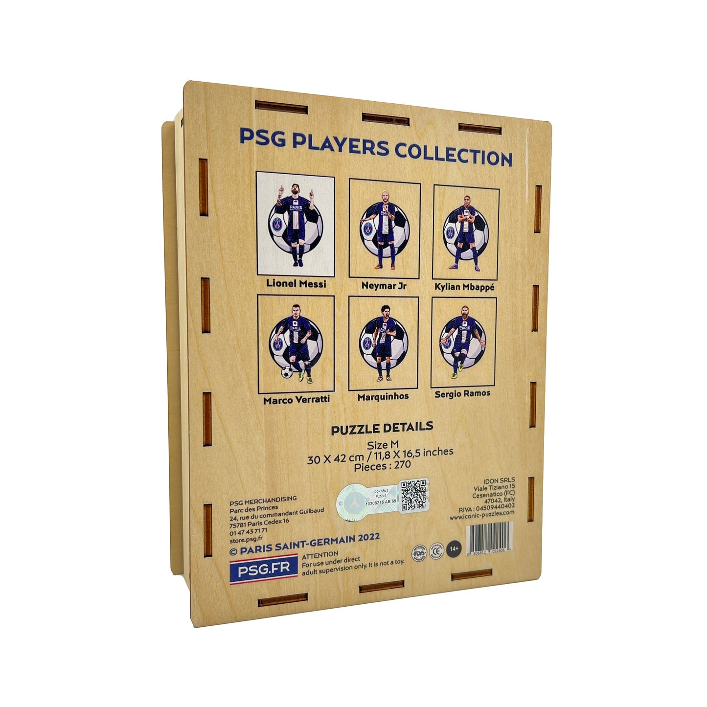 Lionel Messi - Official Wooden Puzzle