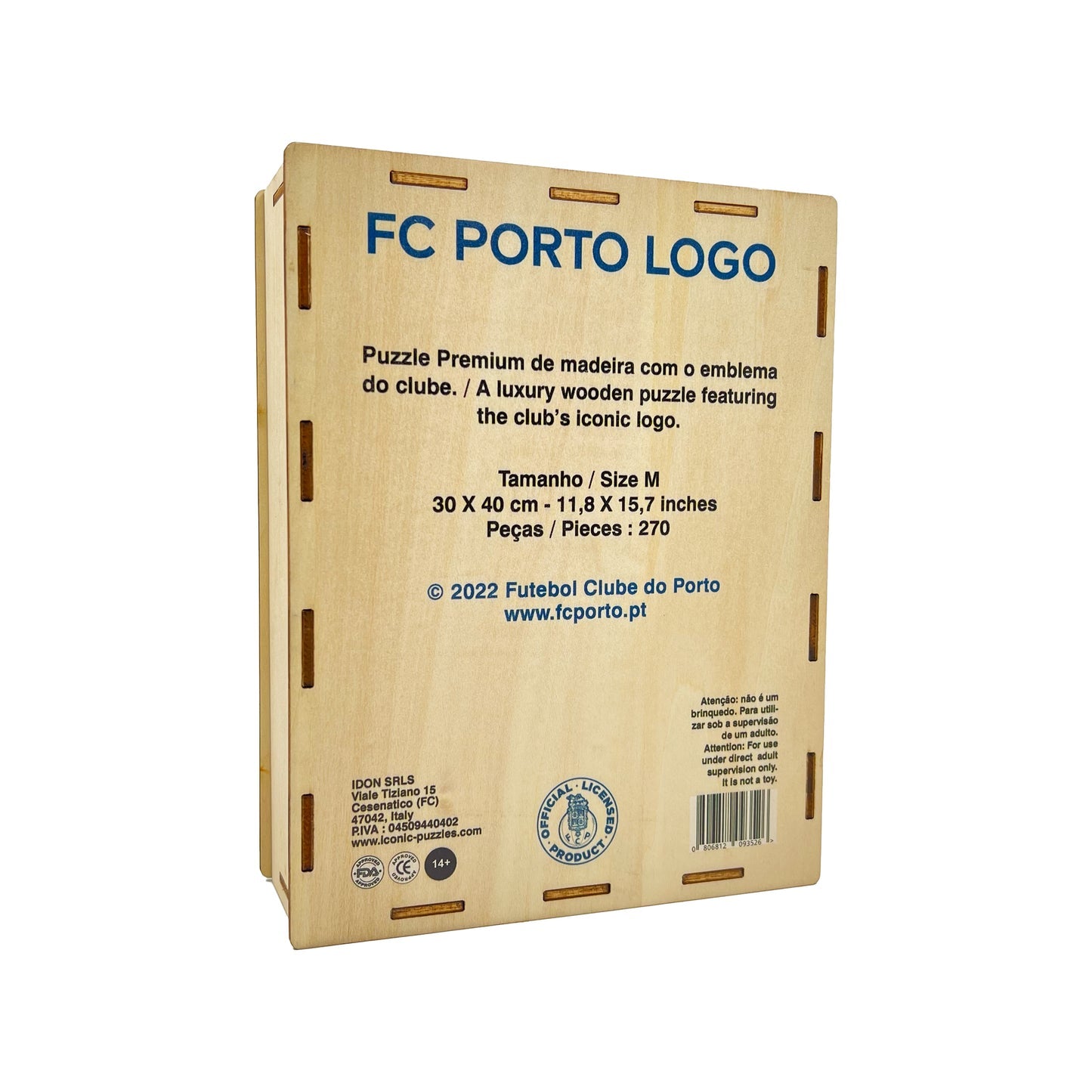 FC Porto® Logo - Official Wooden Puzzle