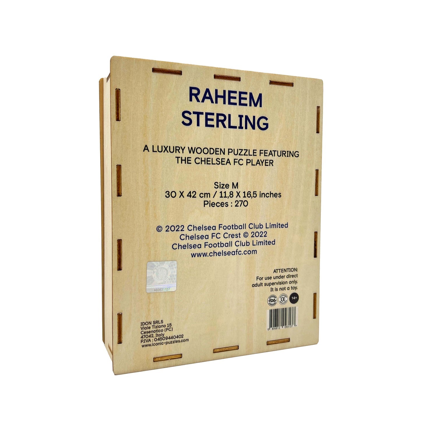 Raheem Sterling - Official Wooden Puzzle