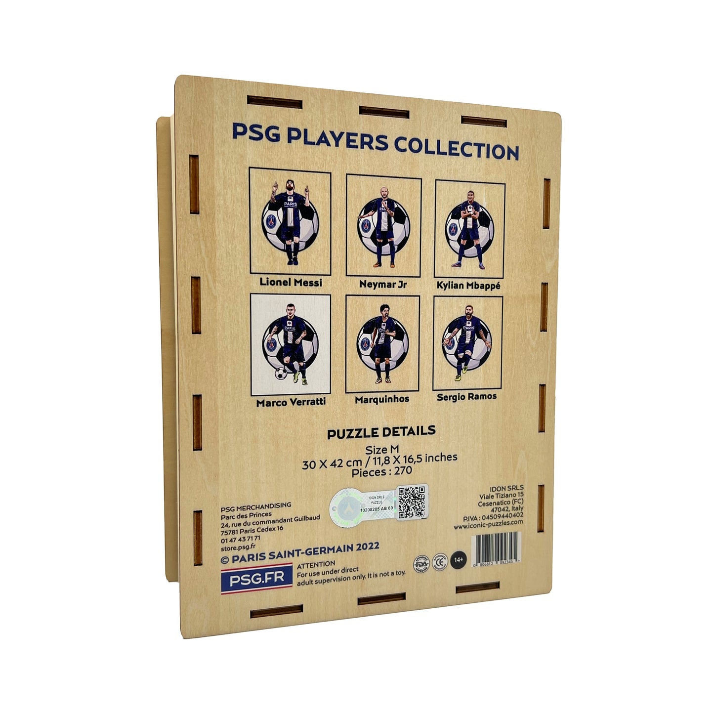 Marco Verratti - Official Wooden Puzzle