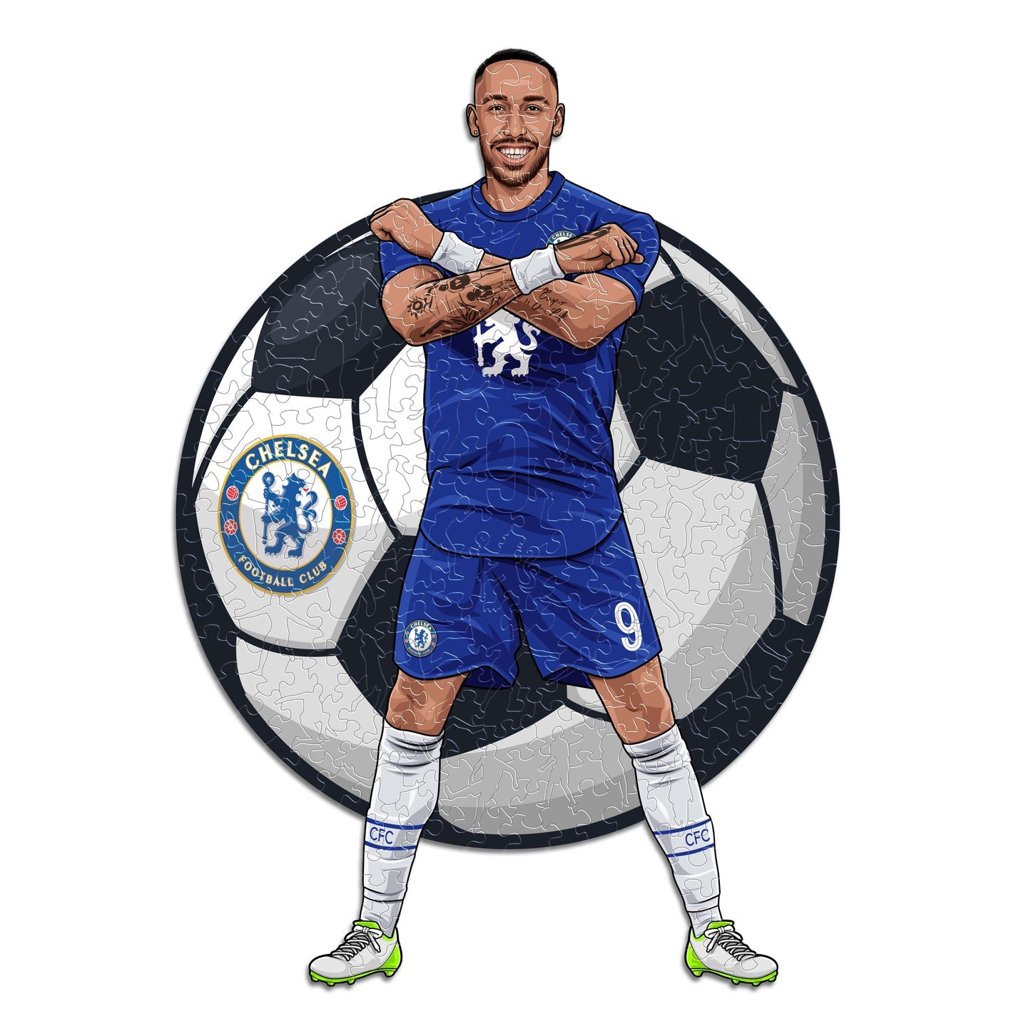 Pierre-Emerick Aubameyang - Official Wooden Puzzle