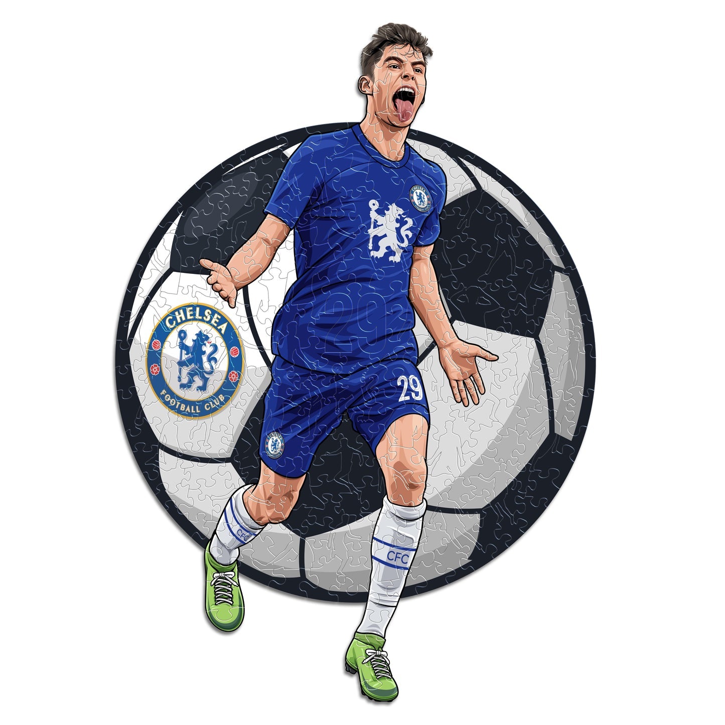 Kai Havertz - Official Wooden Puzzle