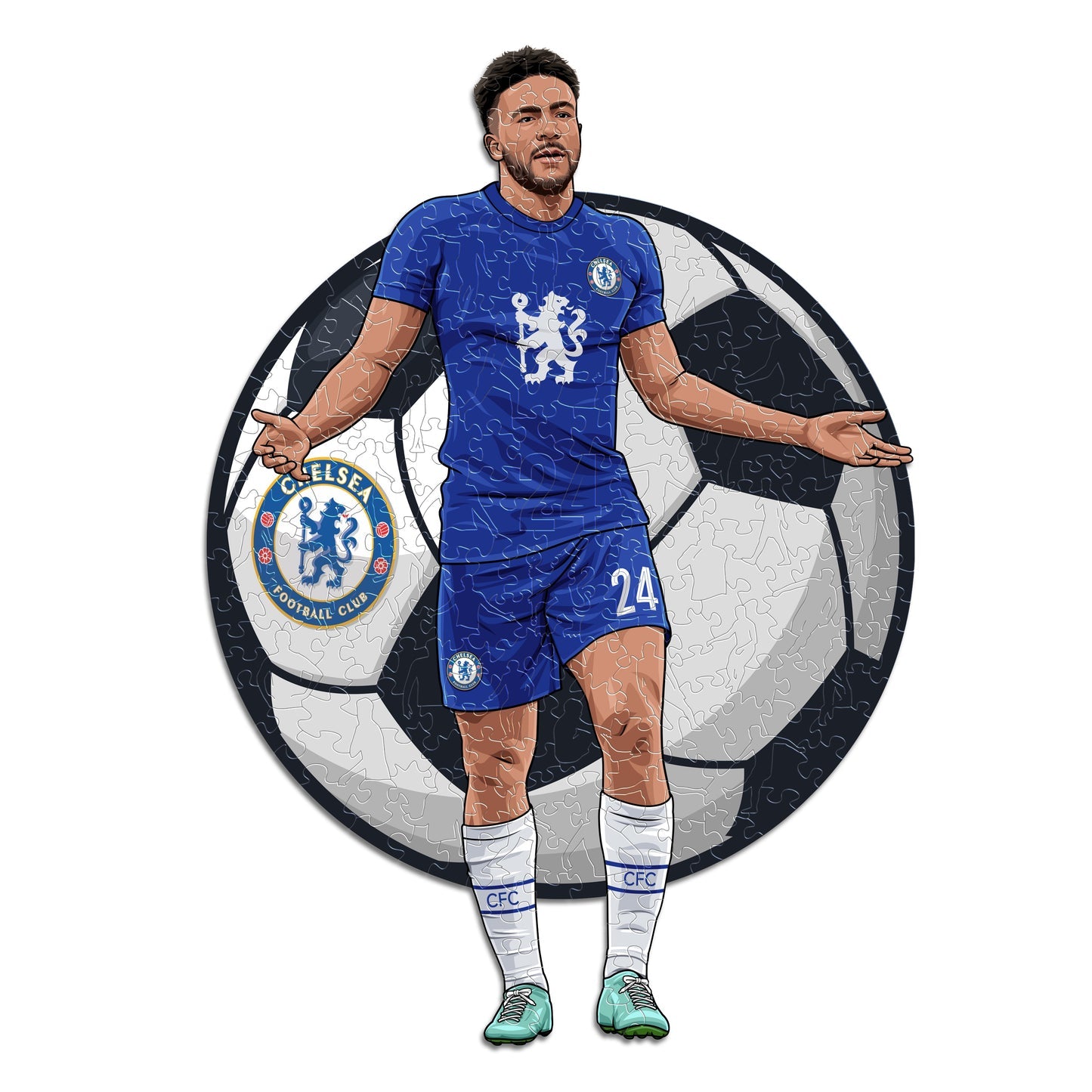 Reece James - Official Wooden Puzzle