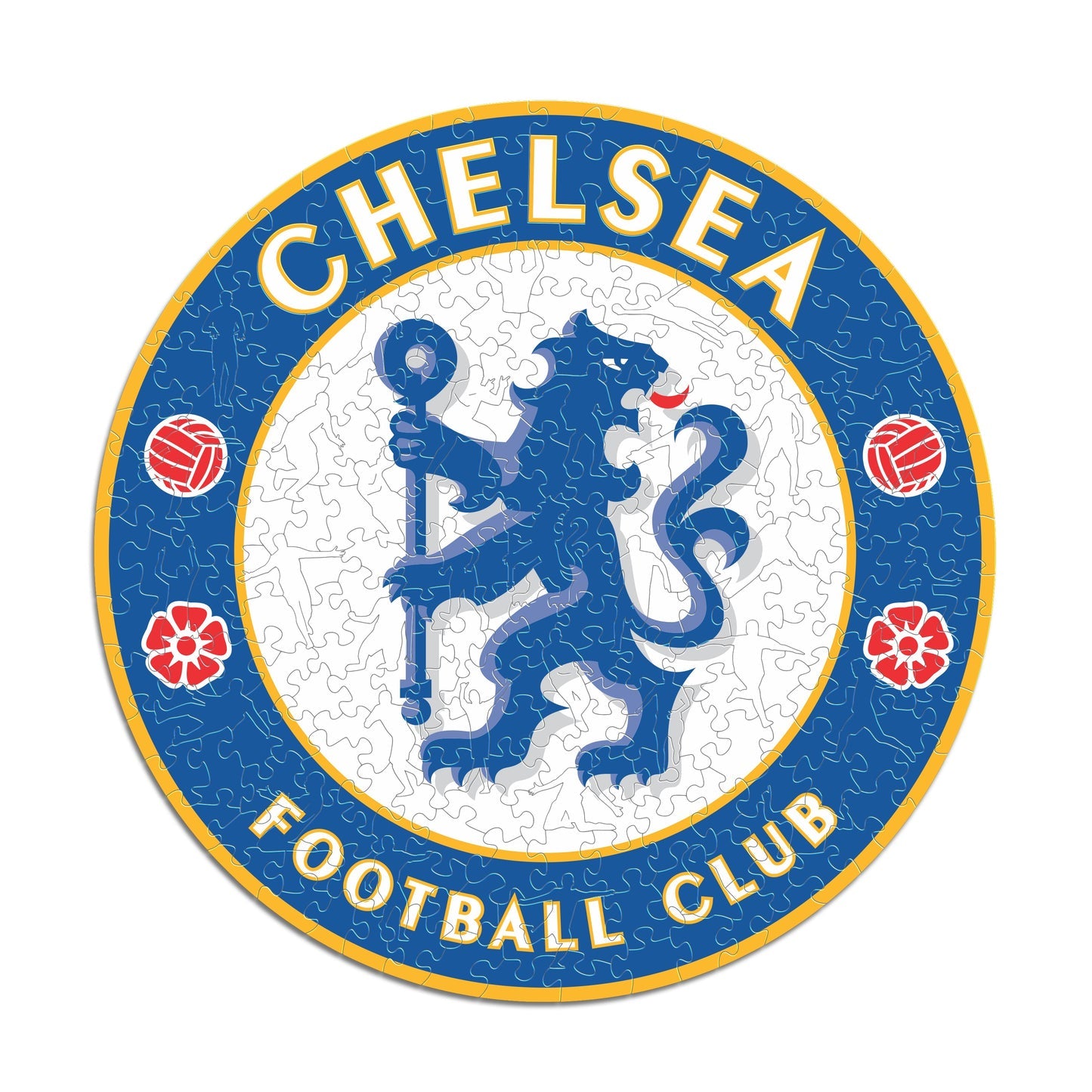 Chelsea FC® Logo - Official Wooden Puzzle