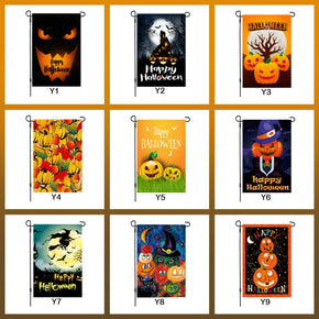 Halloween Garden Flag Double Side Waterproof Small Yard Flag Series 2