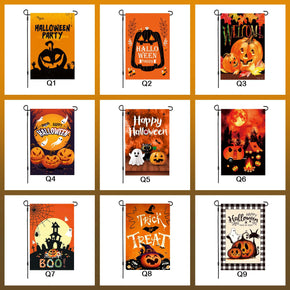 Halloween Garden Flag Double Side Waterproof Small Yard Flag Series 3