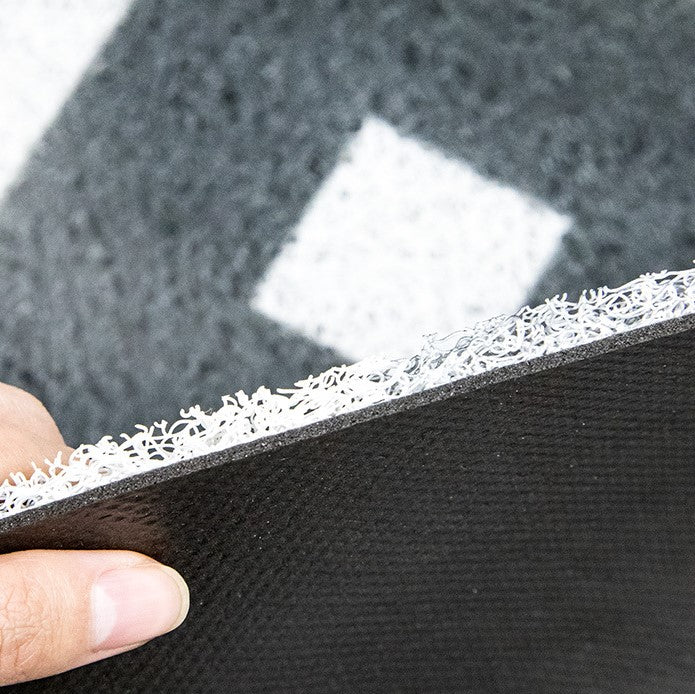 Cute Cartoon Grey Cat Shape Bathroom Entryway Wear-resistant Dust-removing Anti-slip Doormat Rugs Cuttable