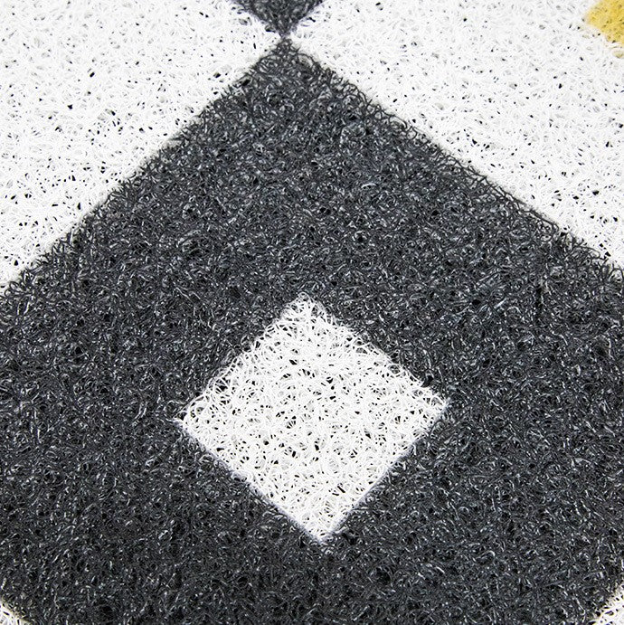 Cute Cartoon Grey Cat Shape Bathroom Entryway Wear-resistant Dust-removing Anti-slip Doormat Rugs Cuttable
