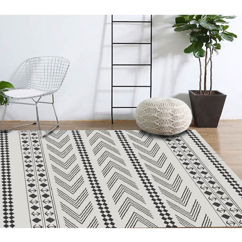 Simple Modern Moroccan Geometric Rug Bedroom Living Room Sofa Rugs Floor Mat