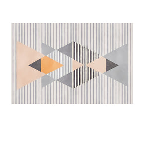 Fashion Simple Modern Geometric Striped Rug Bedroom Living Room Sofa Rugs Floor Mat