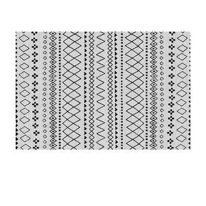 Simple Modern Morracan Geometric Patterned Rug Bedroom Living Room Sofa Rugs Floor Mat