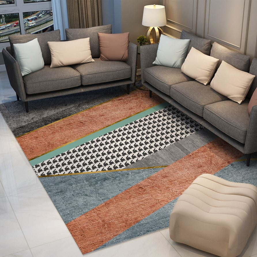 Modern Contemporary Geometric Rugs for Living Room Dining Room Bedroom Hall