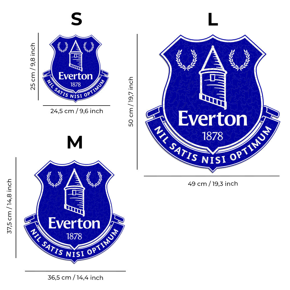 Everton FC® Logo - Official Wooden Puzzle