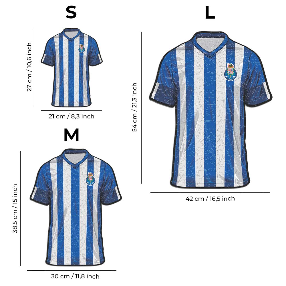 FC Porto® Jersey - Official Wooden Puzzle