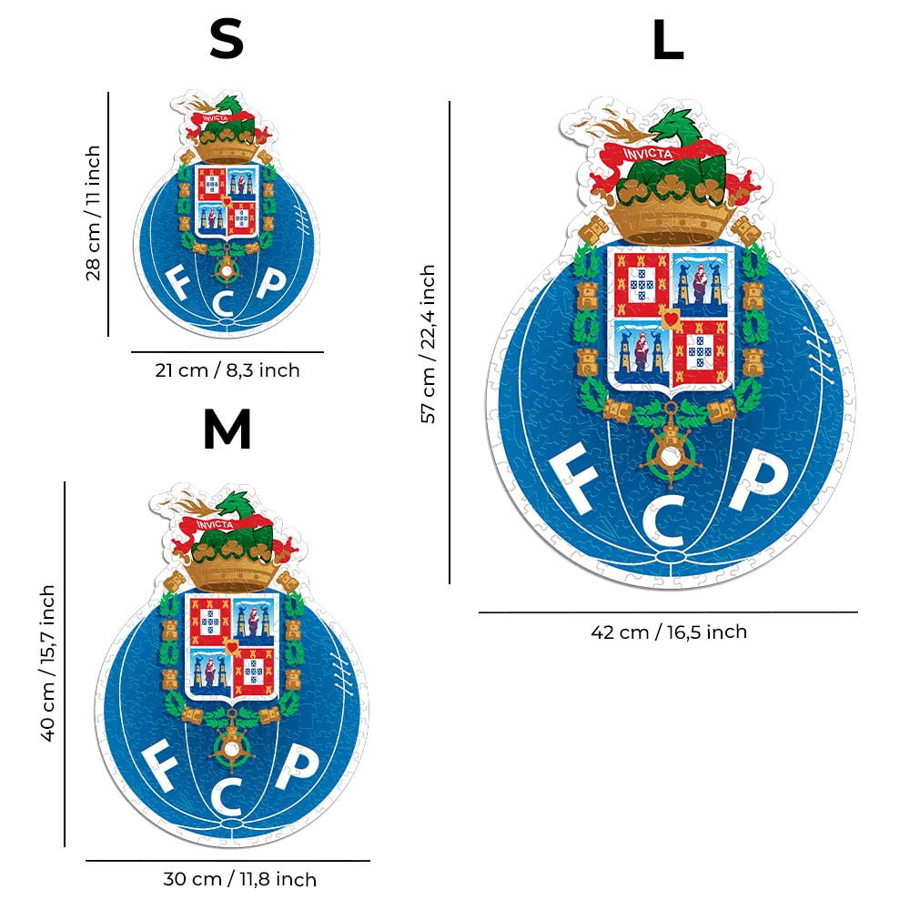 FC Porto® Logo - Official Wooden Puzzle