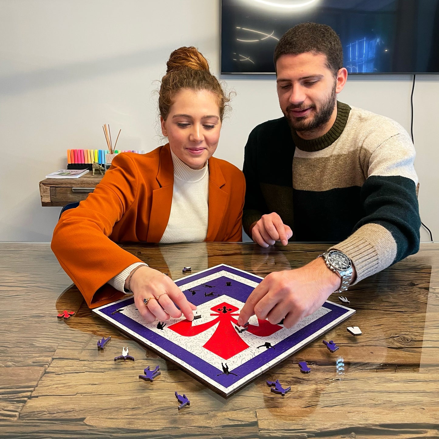 ACF Fiorentina® Logo - Official Wooden Puzzle