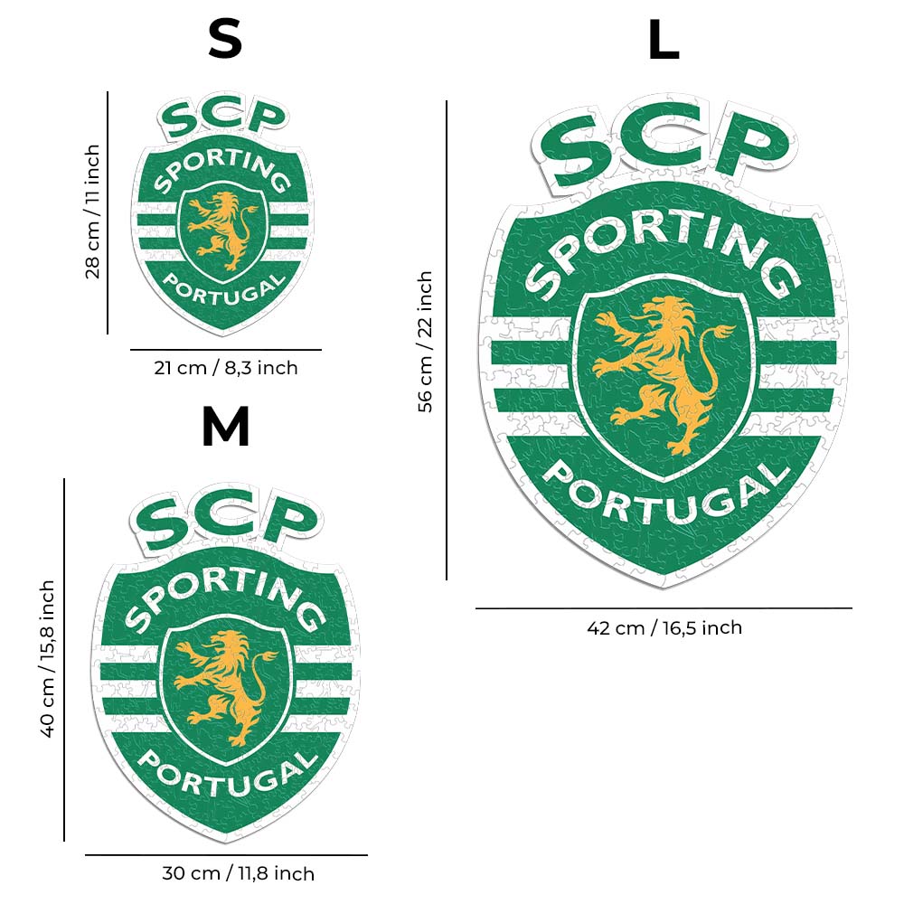 Sporting CP® Logo - Official Wooden Puzzle