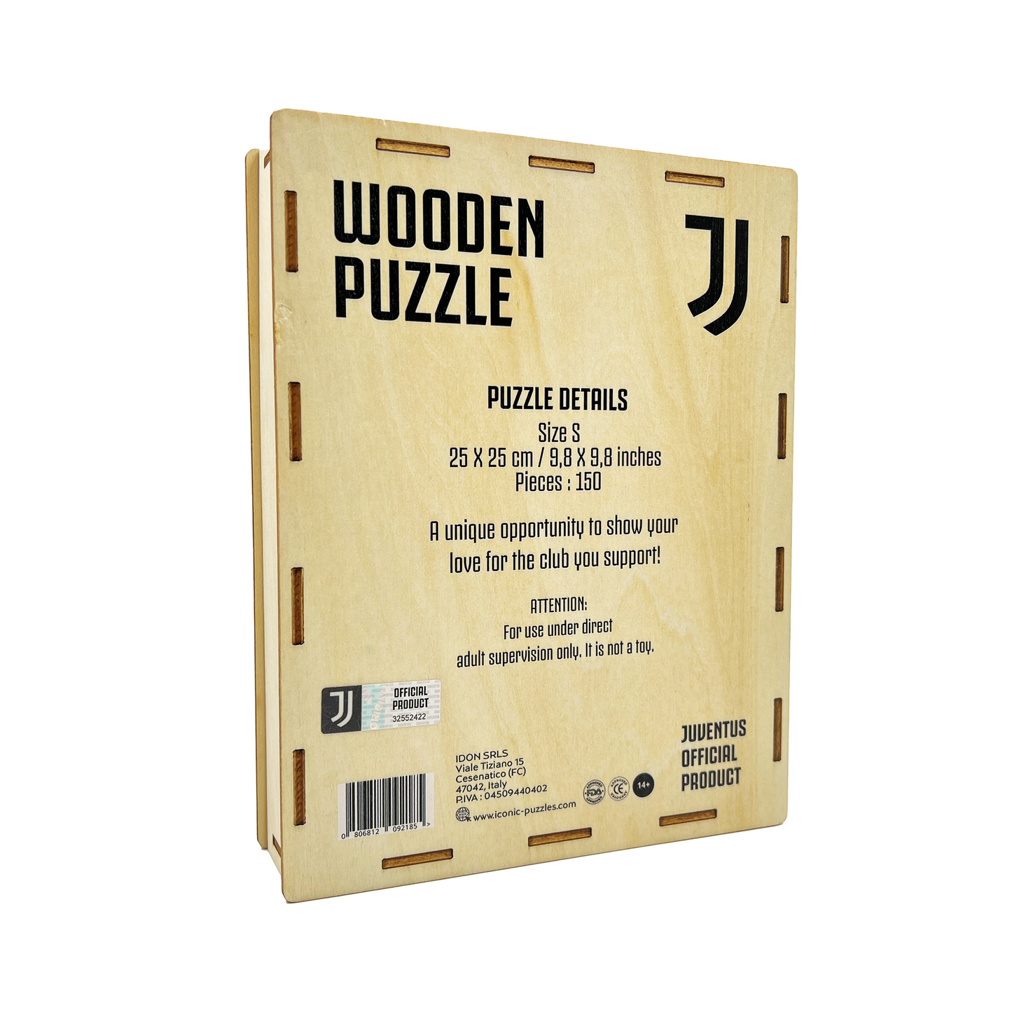 Juventus FC® Logo - Official Wooden Puzzle