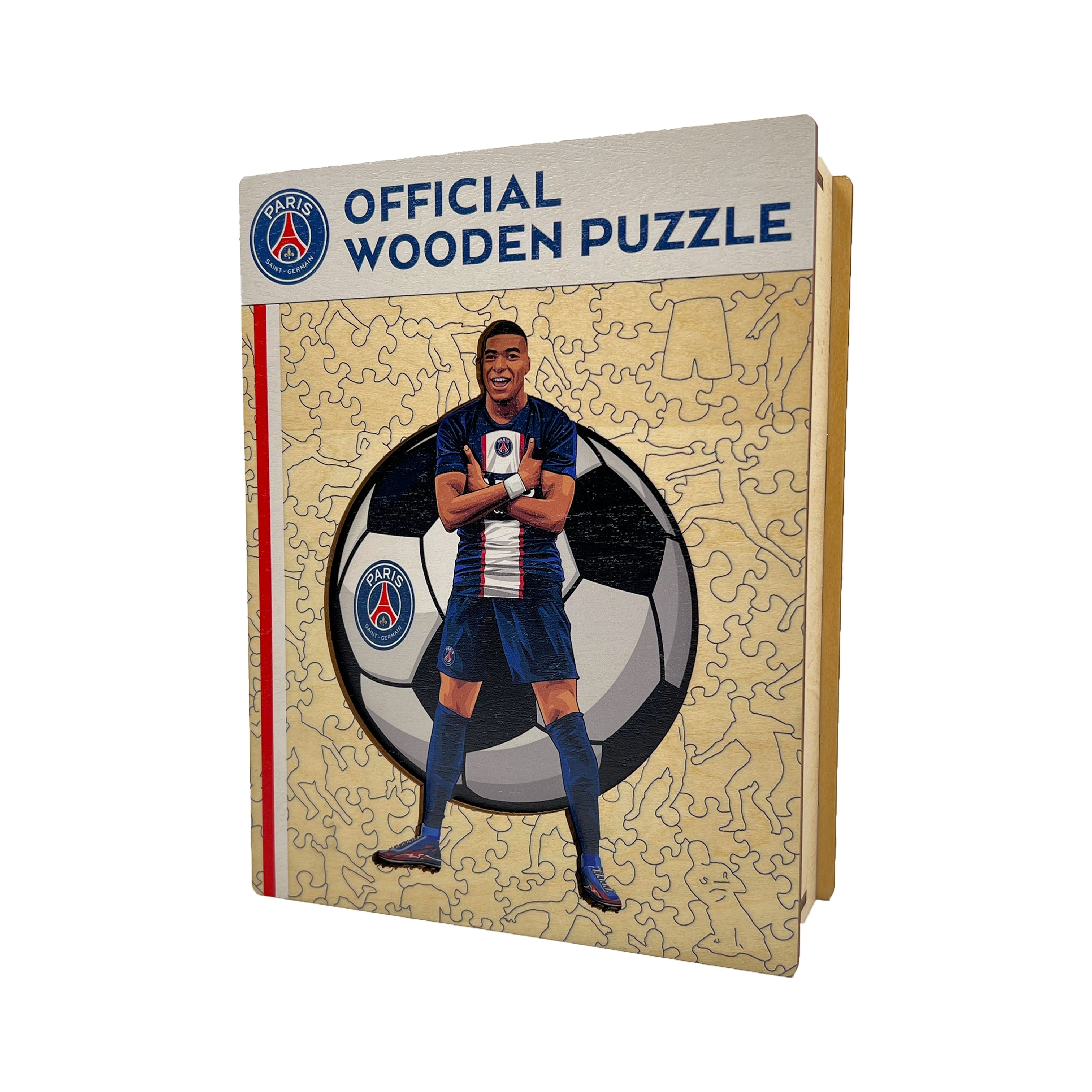 4 PACK PSG FC® Logo + Lionel Messi + Kylian Mbappé + Neymar Jr.