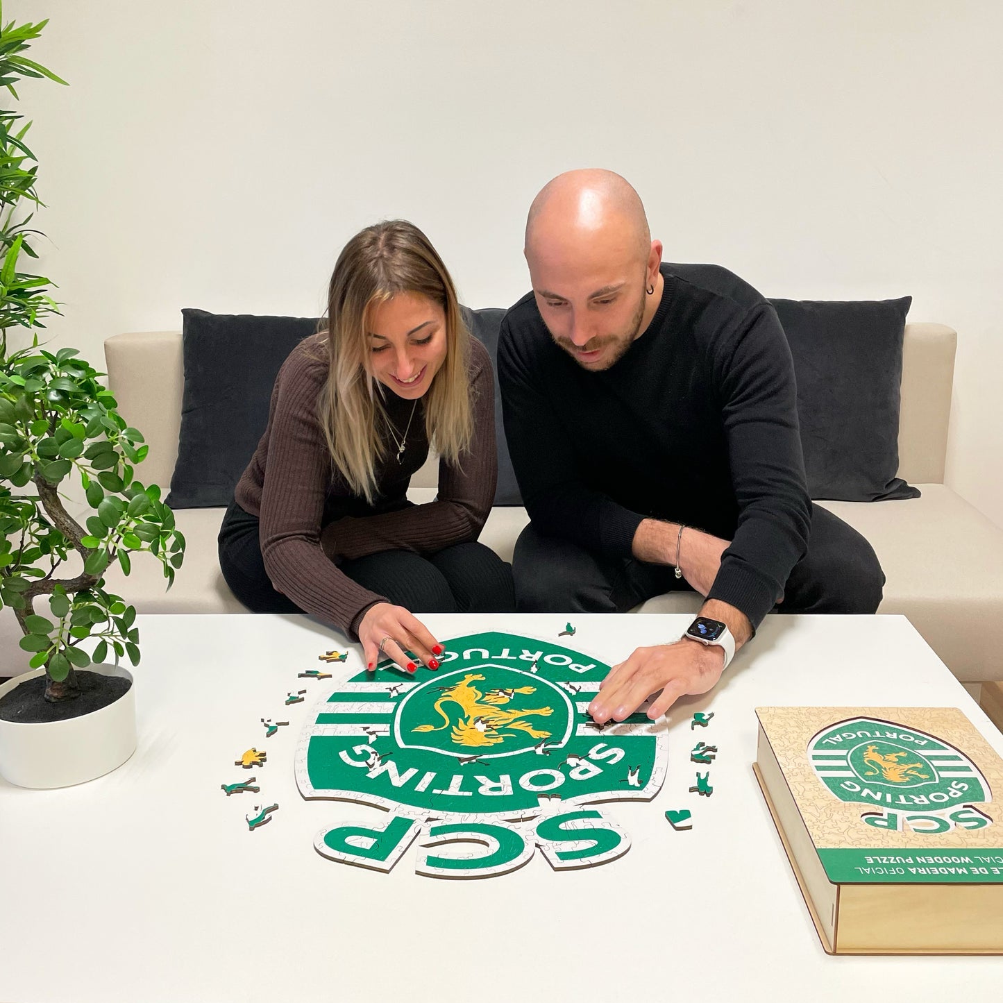 Sporting CP® Logo - Official Wooden Puzzle