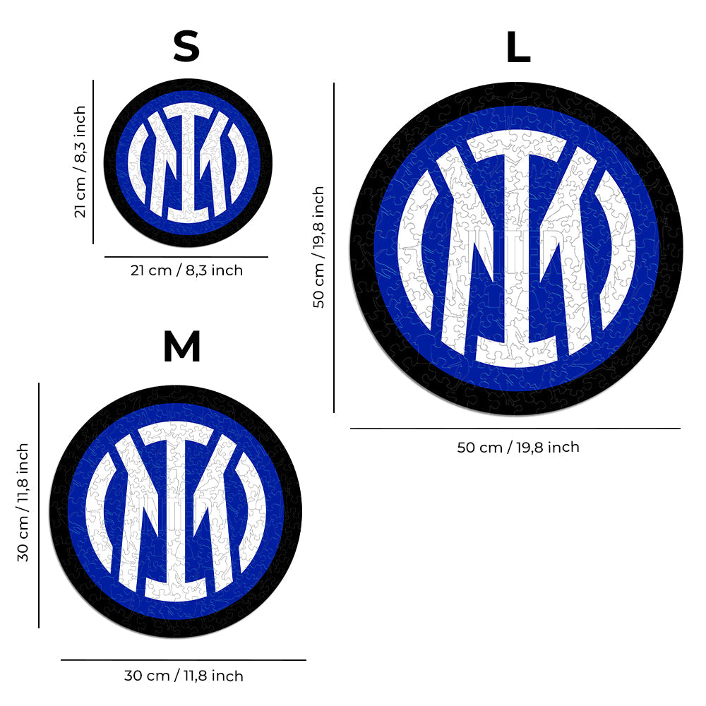 FC Inter® Logo - Official Wooden Puzzle