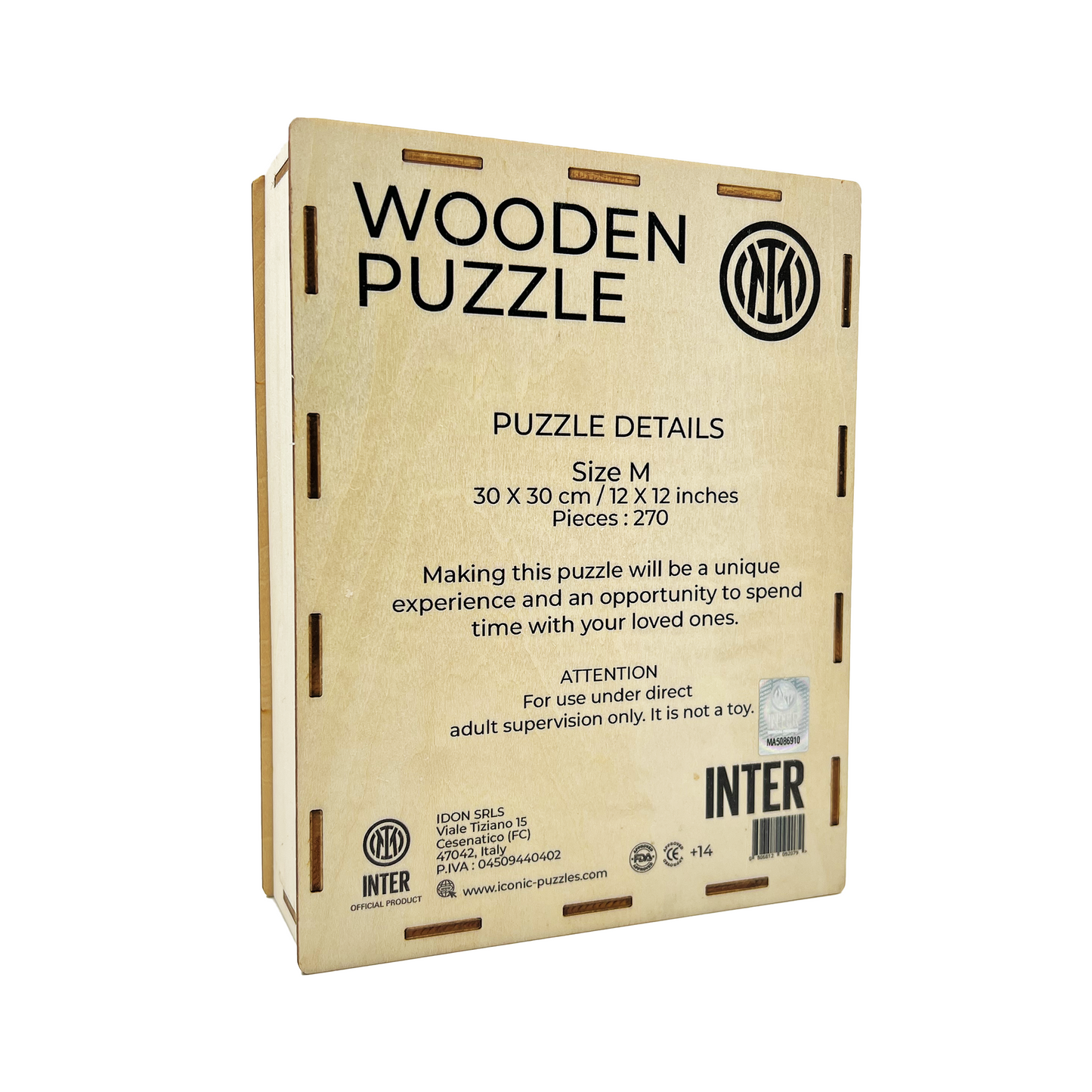 FC Inter® Logo - Official Wooden Puzzle