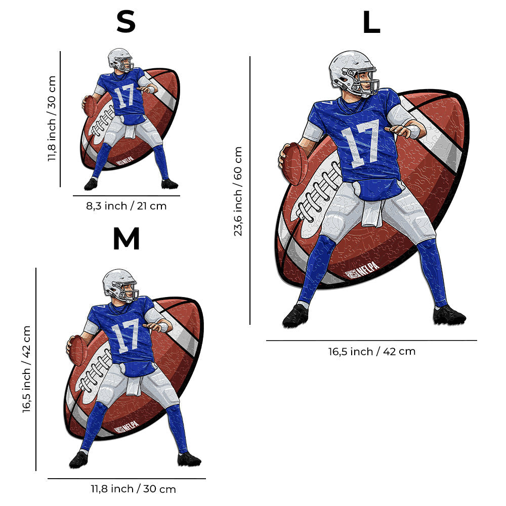 Josh Allen - Official Wooden Puzzle