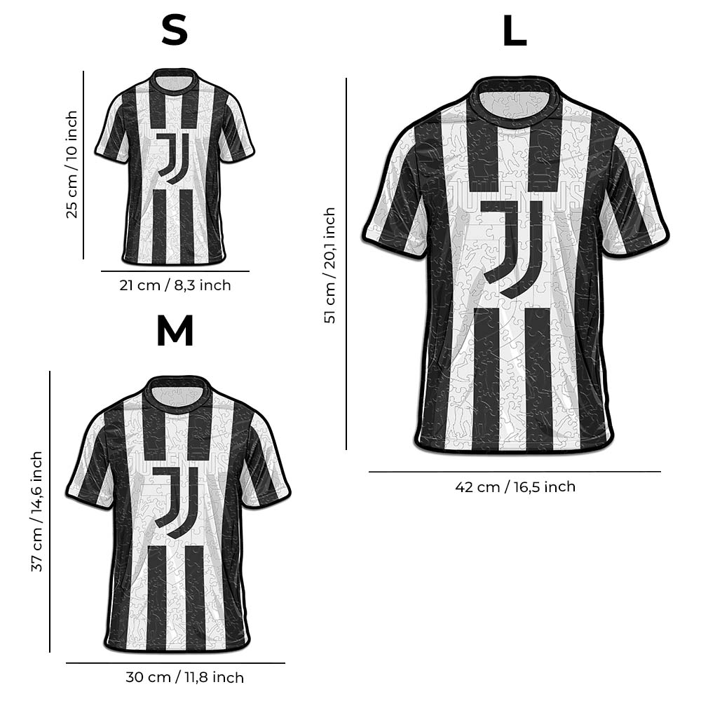 Juventus FC® Jersey - Official Wooden Puzzle