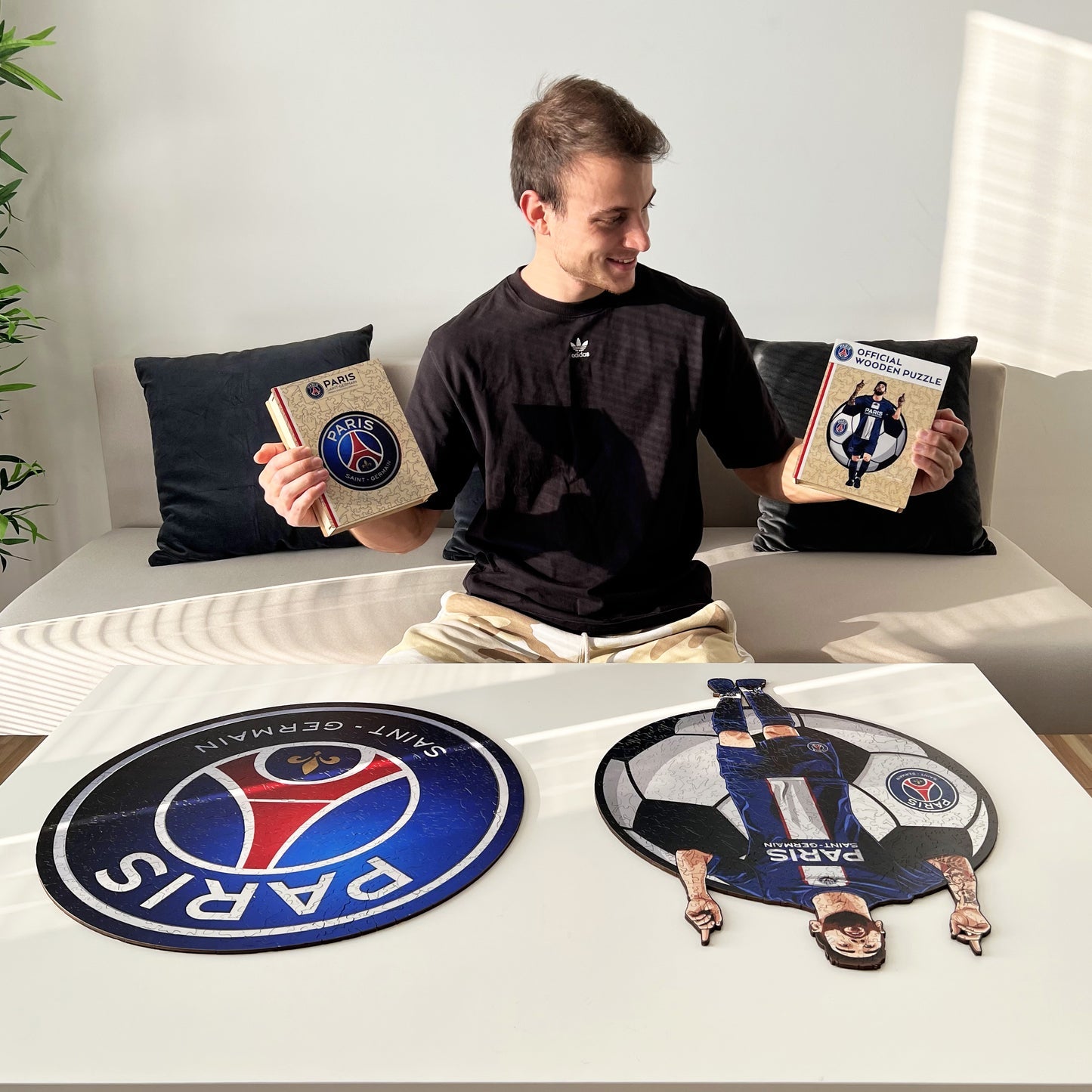 2 PACK PSG FC® Logo + Lionel Messi