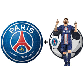 2 PACK PSG FC® Logo + Lionel Messi