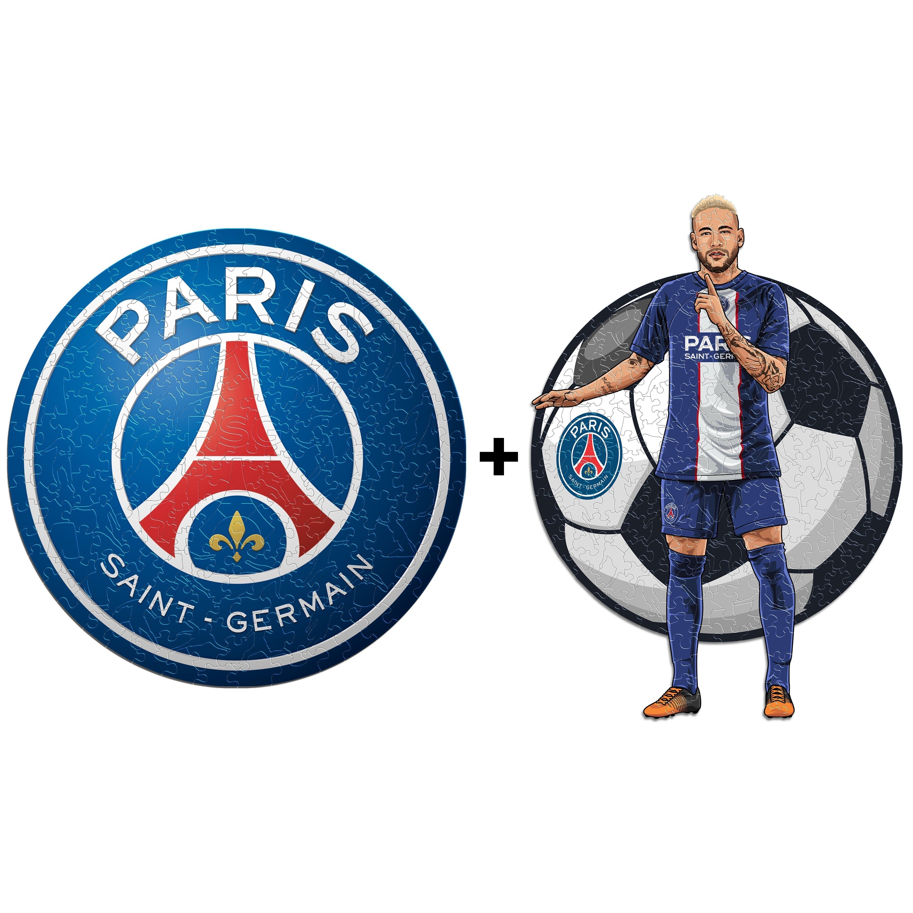 2 PACK PSG FC® Logo + Neymar Jr.