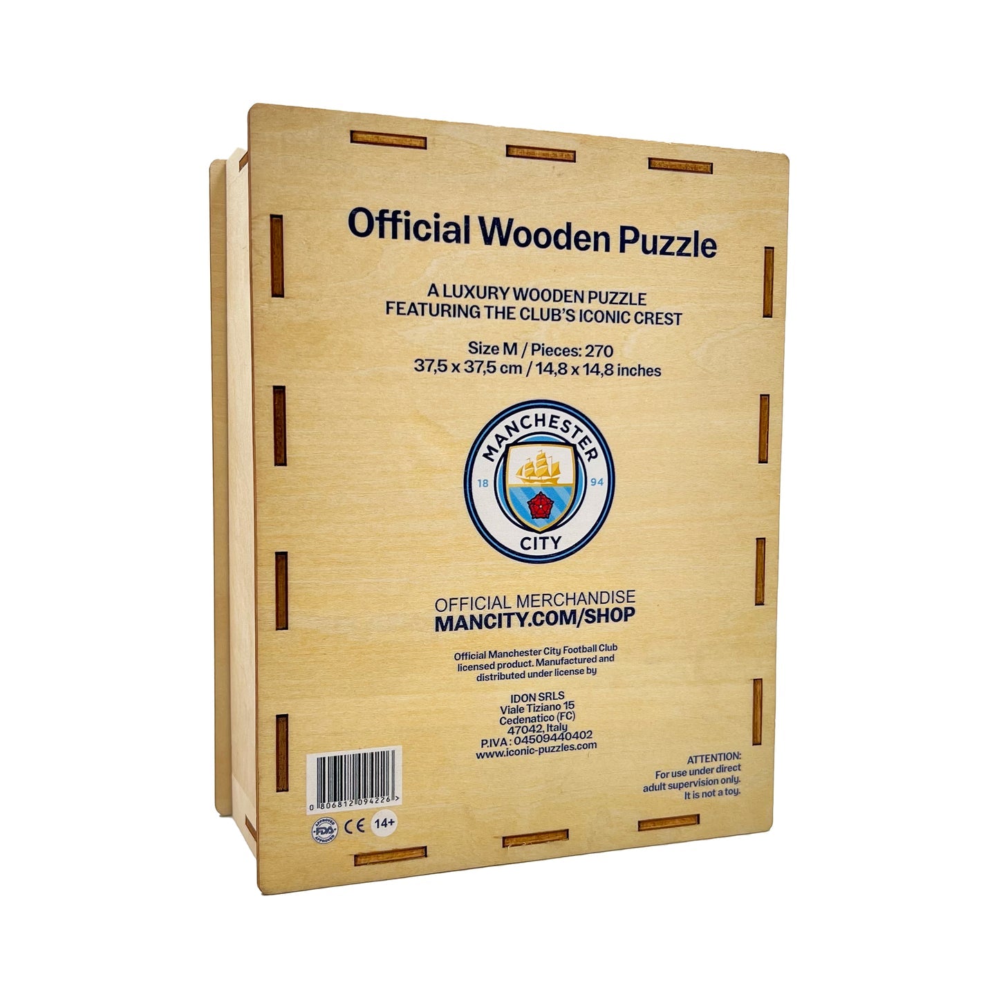 Manchester City FC® Logo - Official Wooden Puzzle