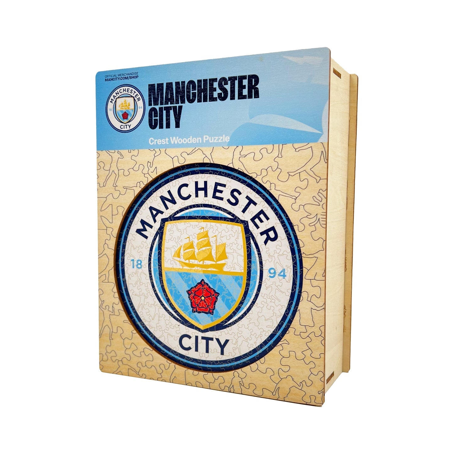 Manchester City FC® Logo - Official Wooden Puzzle