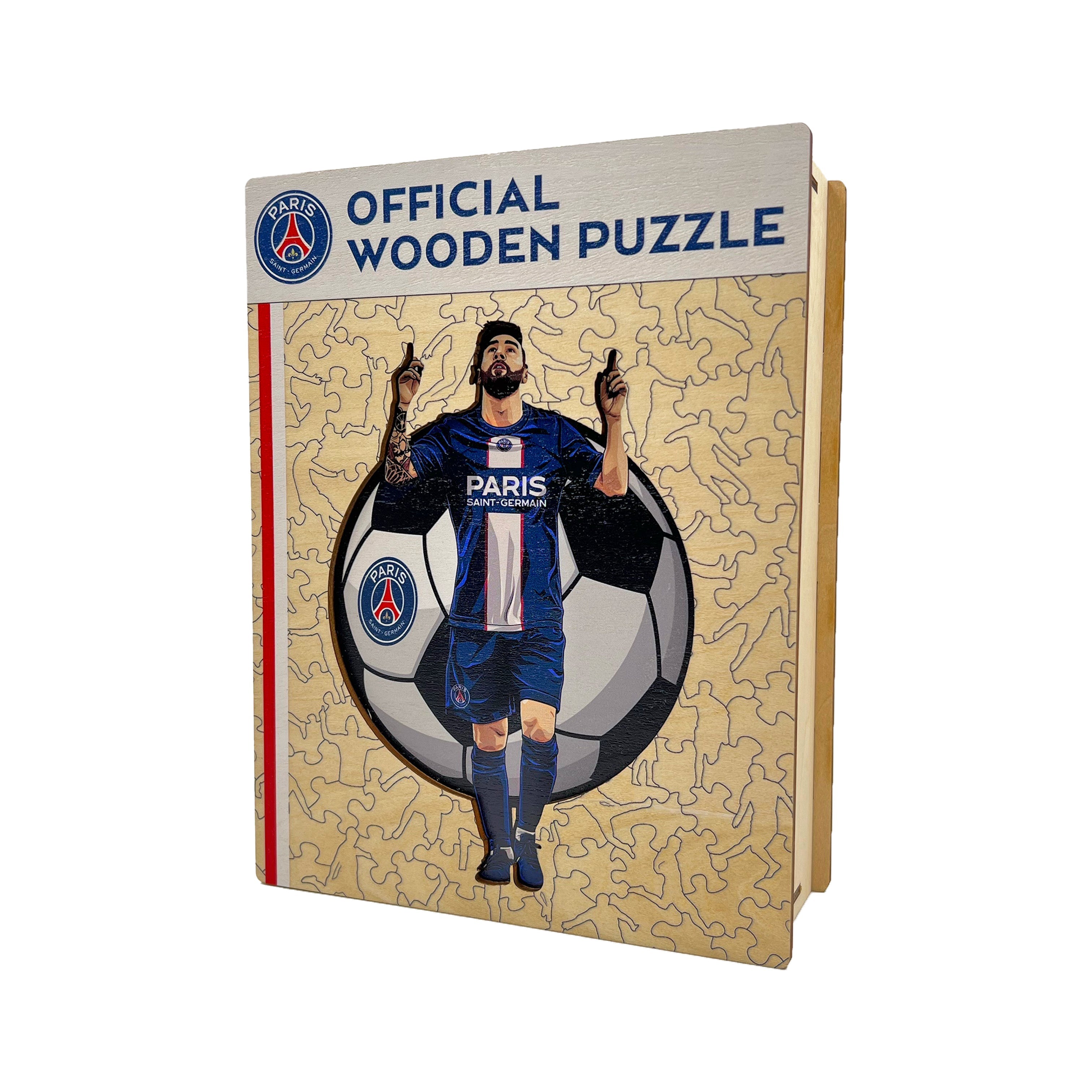4 PACK PSG FC® Logo + Lionel Messi + Kylian Mbappé + Neymar Jr.