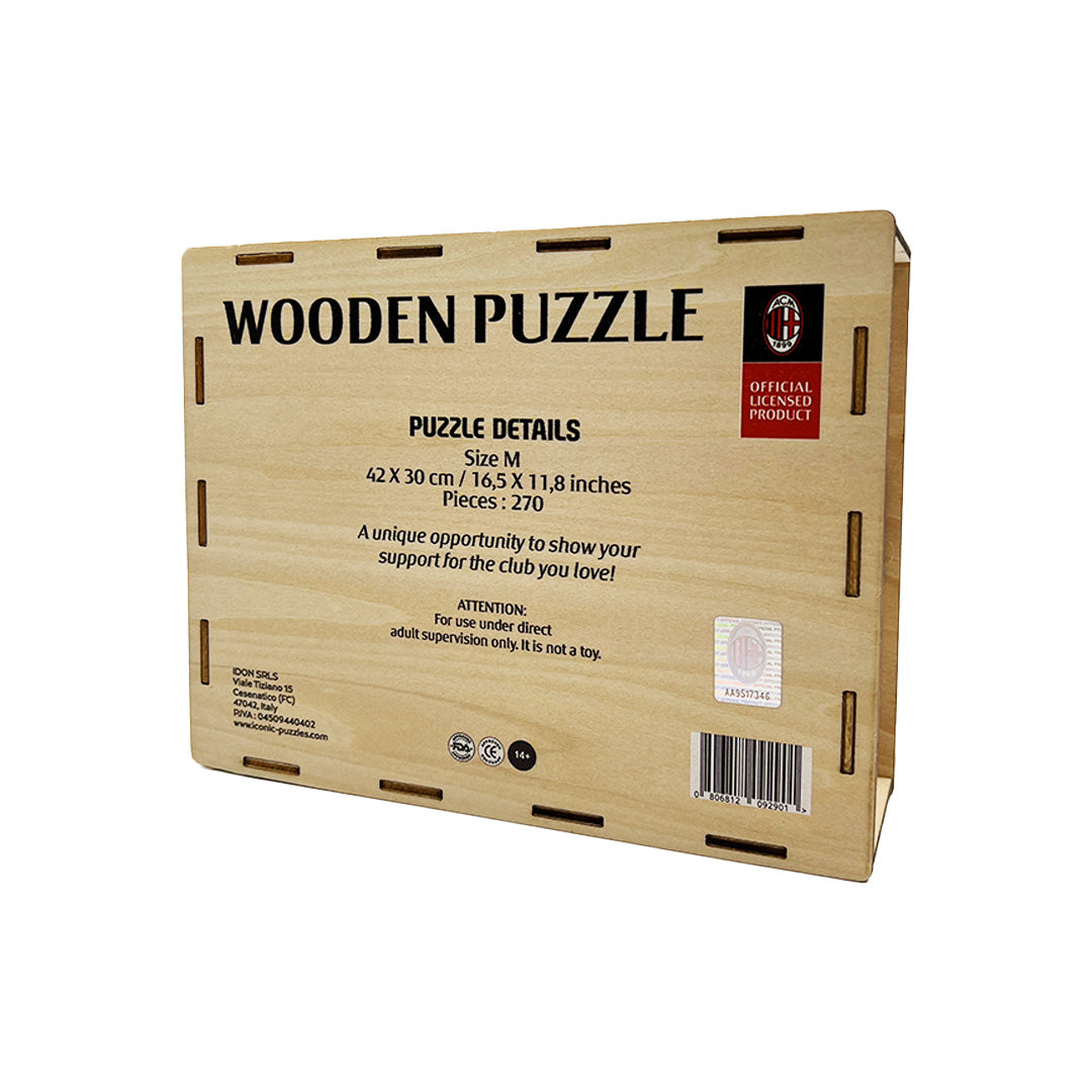 AC Milan® 5 Players - Official Wooden Puzzle (LIMITED EDITION)