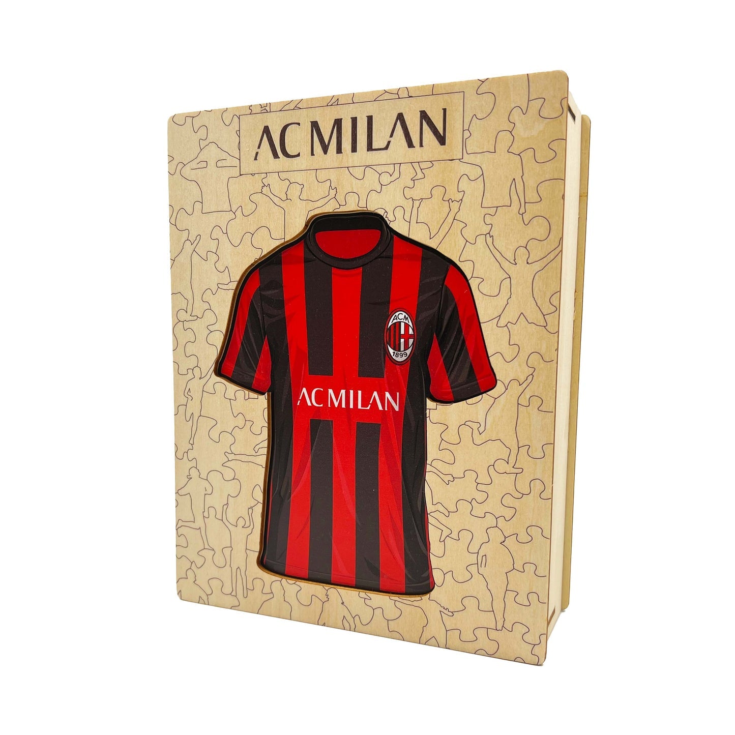 AC Milan® Jersey - Official Wooden Puzzle