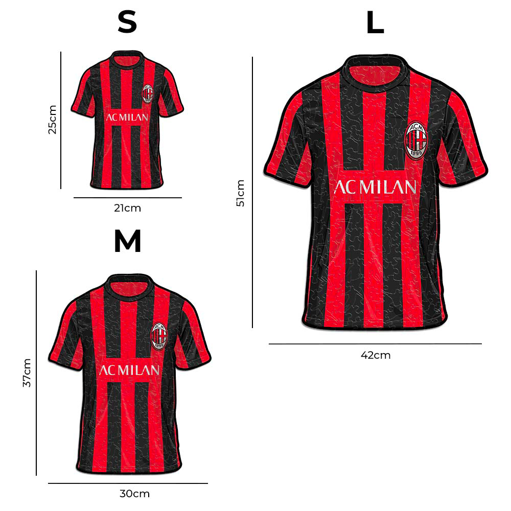 2 PACK AC Milan® Jersey + 5 Players