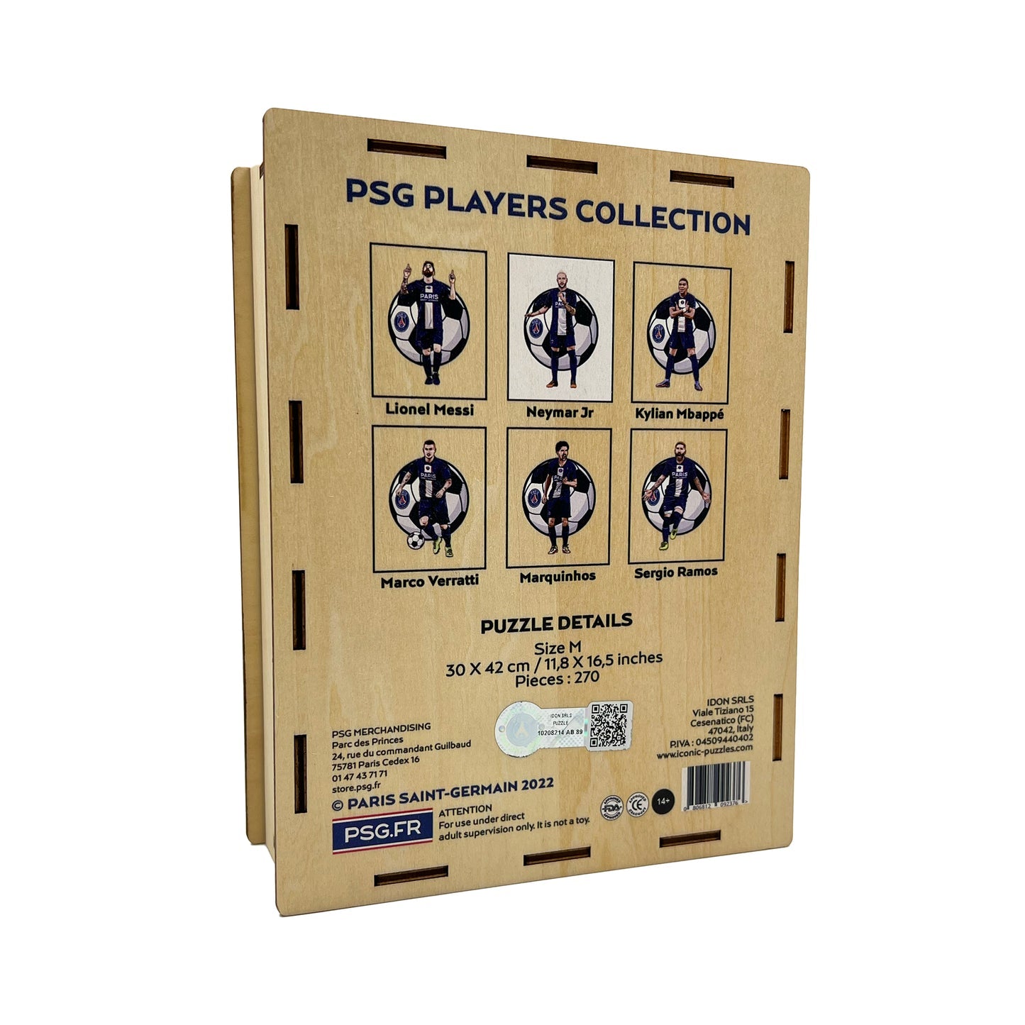 Neymar Jr. - Official Wooden Puzzle