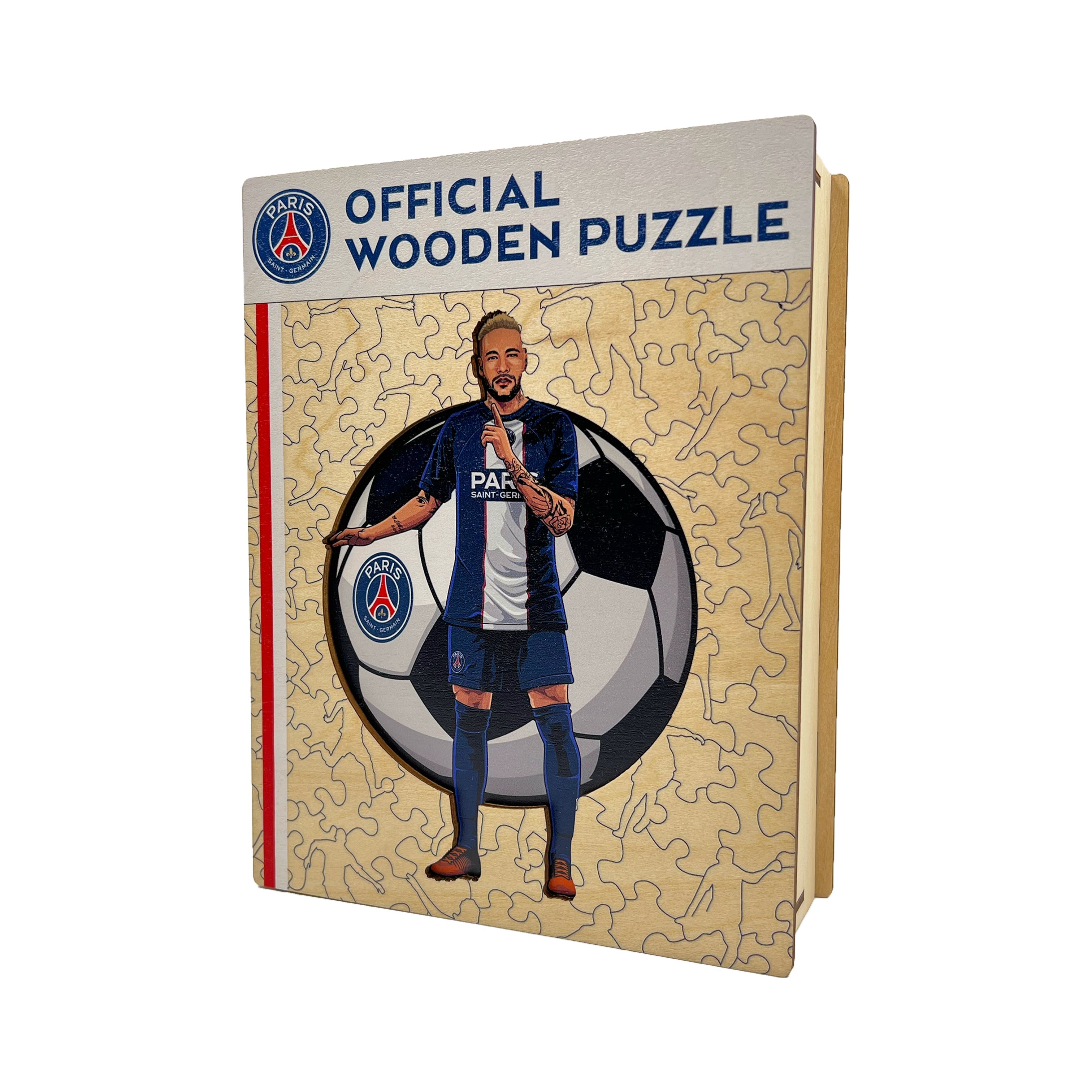 4 PACK PSG FC® Logo + Lionel Messi + Kylian Mbappé + Neymar Jr.