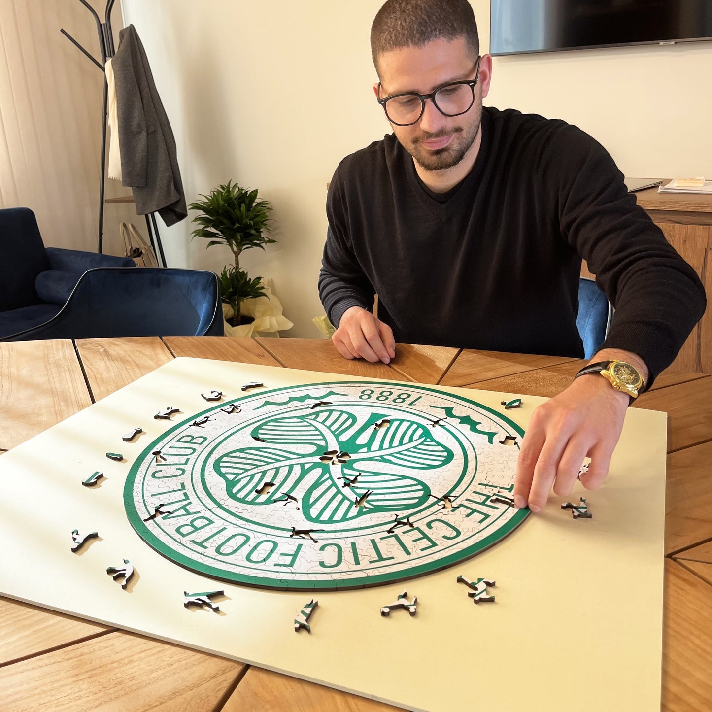 Celtic FC® Logo - Official Wooden Puzzle