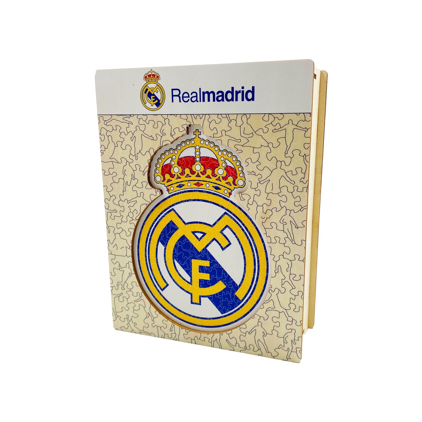 Real Madrid CF® Logo - Official Wooden Puzzle