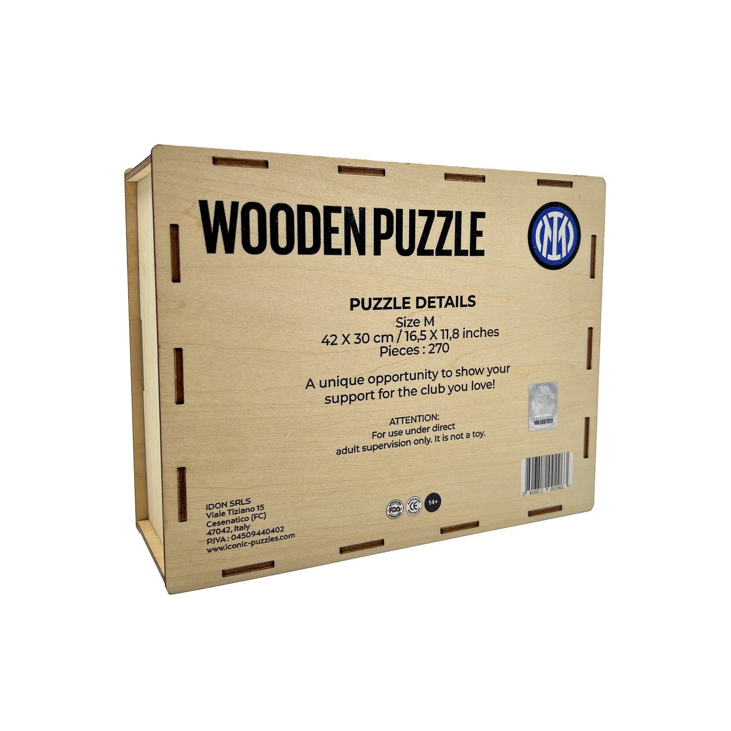 FC Inter® 5 Players - Official Wooden Puzzle (LIMITED EDITION)
