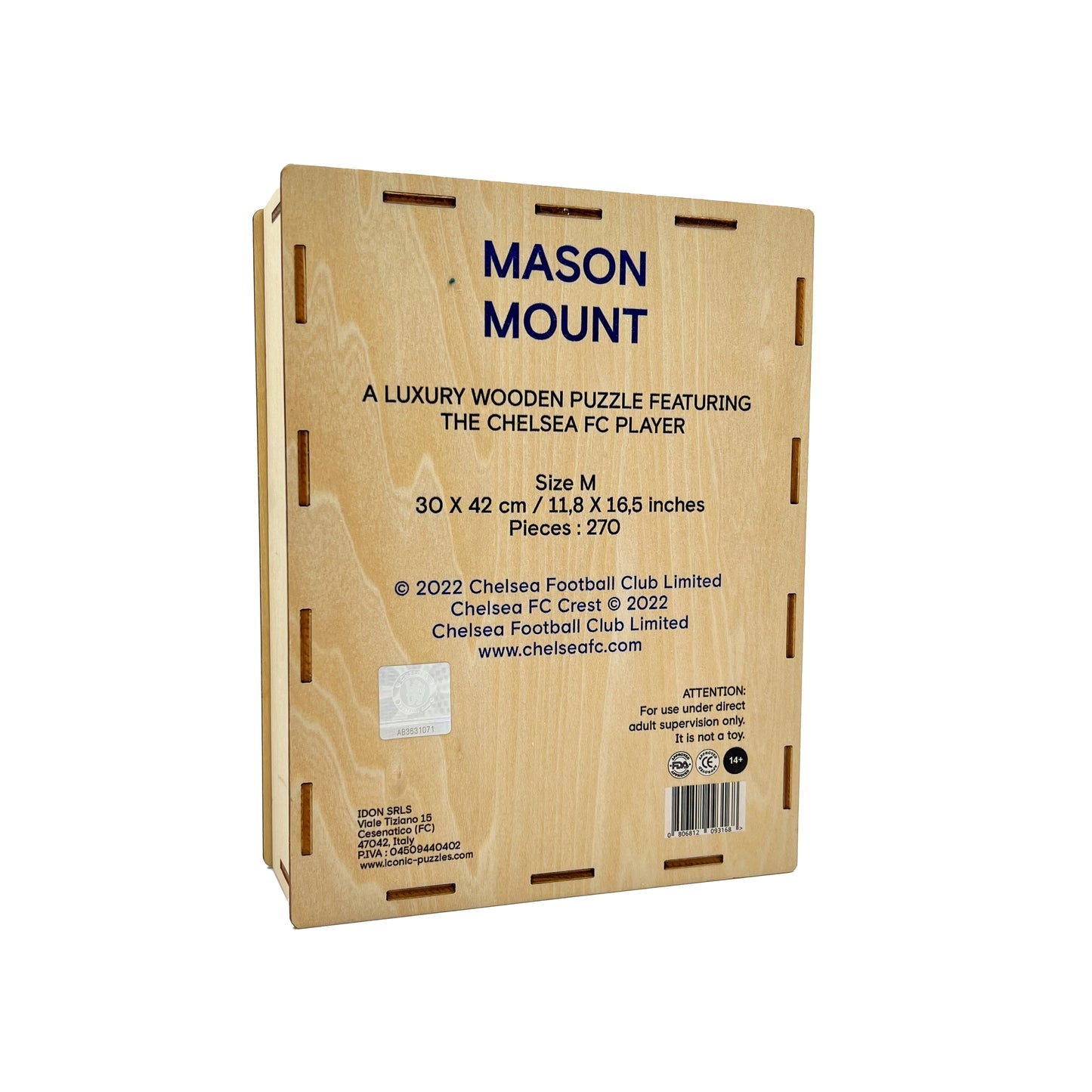 Mason Mount - Official Wooden Puzzle