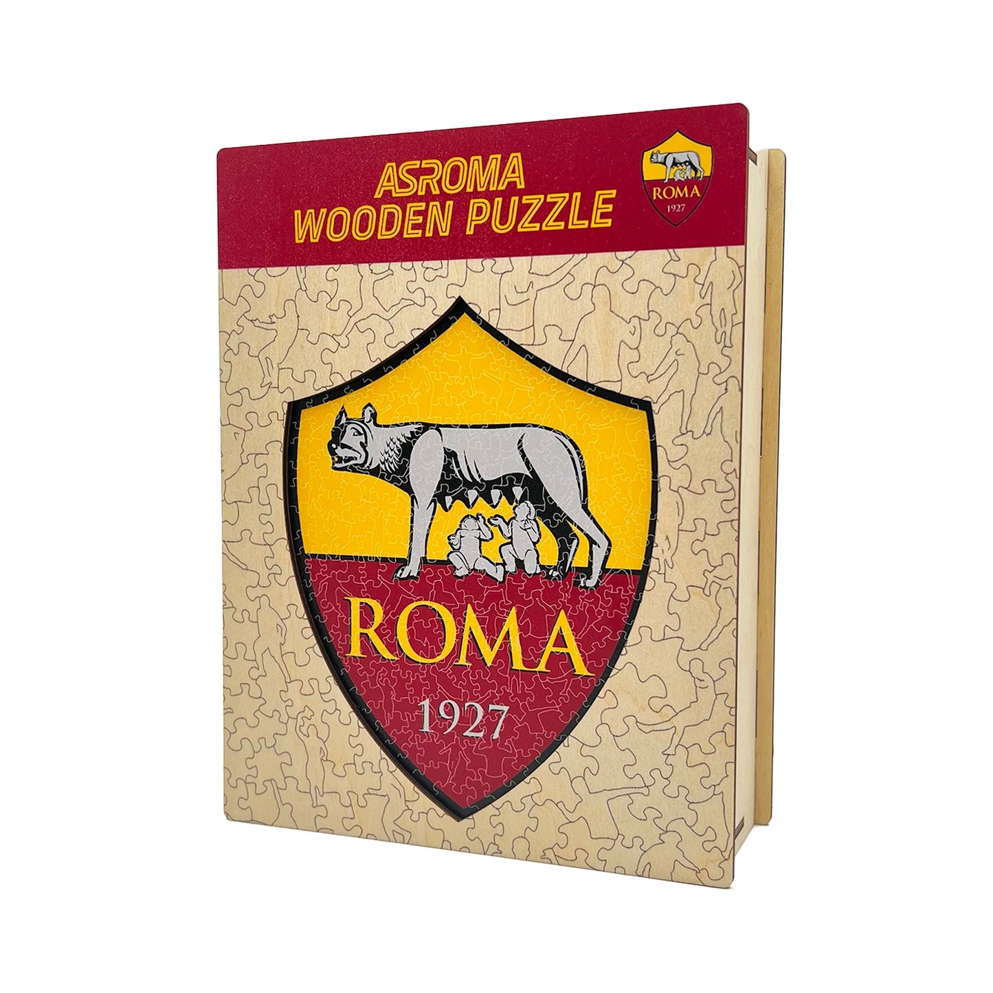 AS Roma® Logo - Official Wooden Puzzle